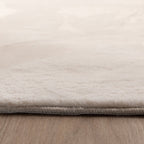 Soft Low-Pile Rug - Cozy Cream