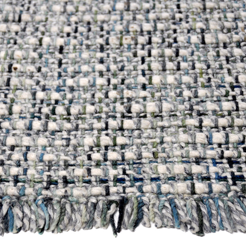 Wool Floor Rug - Trinette Green/Grey
