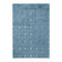 Viscose Floor rug - Shine Iris Blue