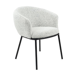 Dining Chair - Duke Black/White Melange