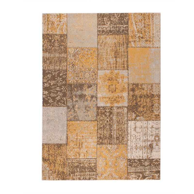 Patchwork Rug - Dreams Ochre Yellow
