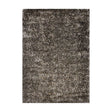 Shaggy floor rug - Paulina Beige/Black