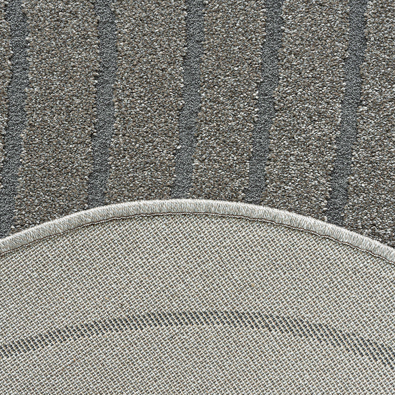 Organic floor rug - Vince 7131 Dark Grey