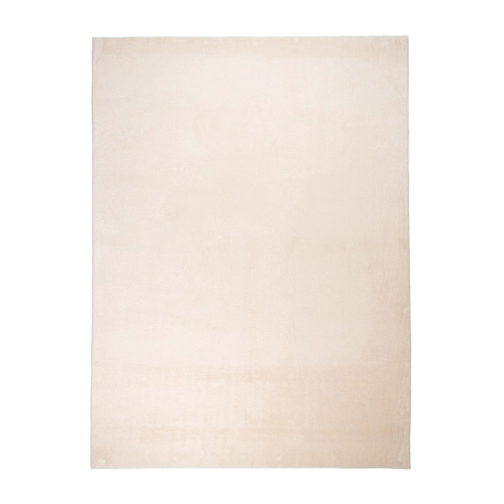 Soft Low-Pile Rug - Cozy Cream