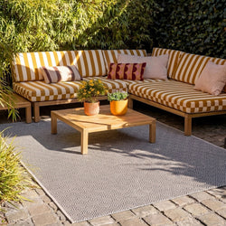 Outdoor Rug - Summer Tile Grey