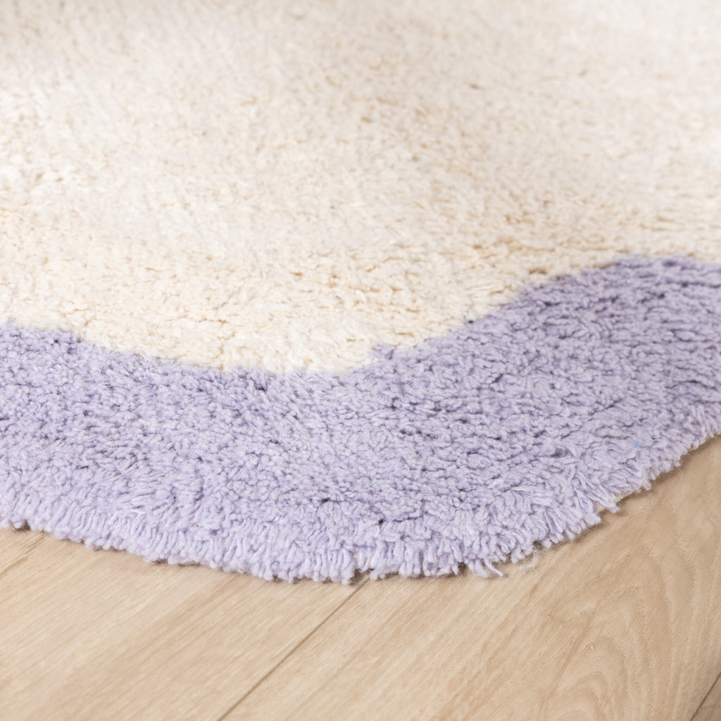 Washable Runner – Hazy Lilac/Cream