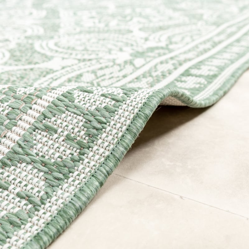 Outdoor Rug - Summer Oriental Green