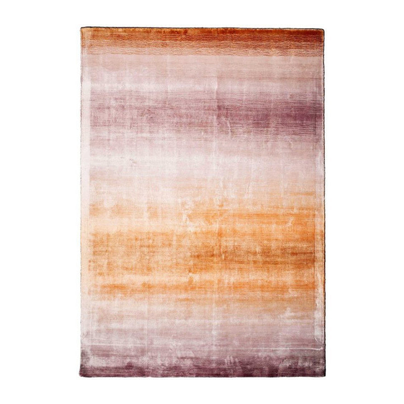 Viscose floor rug - Rachelle Orange