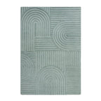 Modern Floor Rug - Solacio Zen Blue/Green