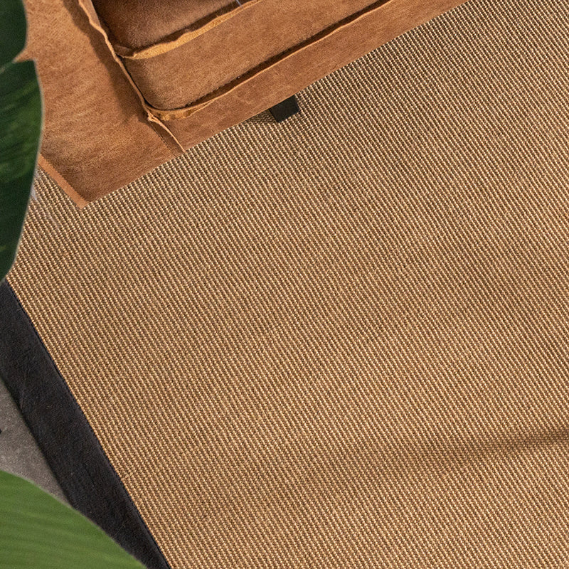 Sisal Rug - Tulum Border Black