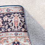 Round Vintage Rug - Imagine Medallion Blue