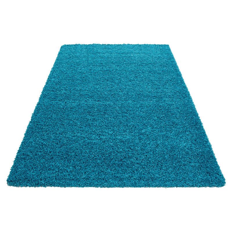 High-pile floor rug - Sade Turquoise