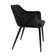 Velvet dining chair - Matz Black