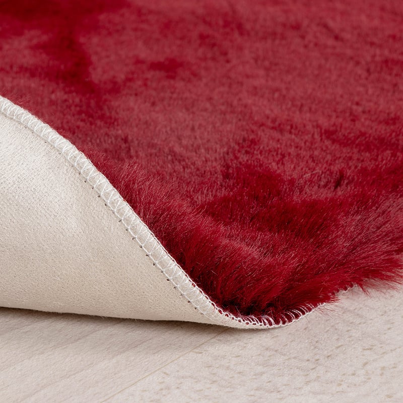 Kids Rug - Huggy Heart Red