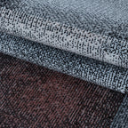 Modern floor rug - Streaky Box Grey/Pink