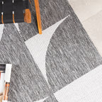 Outdoor Rug - Summer Shapes Grey
