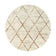 Round High Pile Rug - Blend Lines Terra