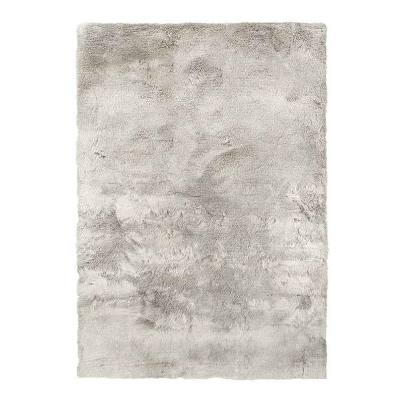 Soft High-Pile Rug - Flare Light Gray