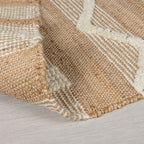 Jute runner - Jubio Medina Natural/Cream