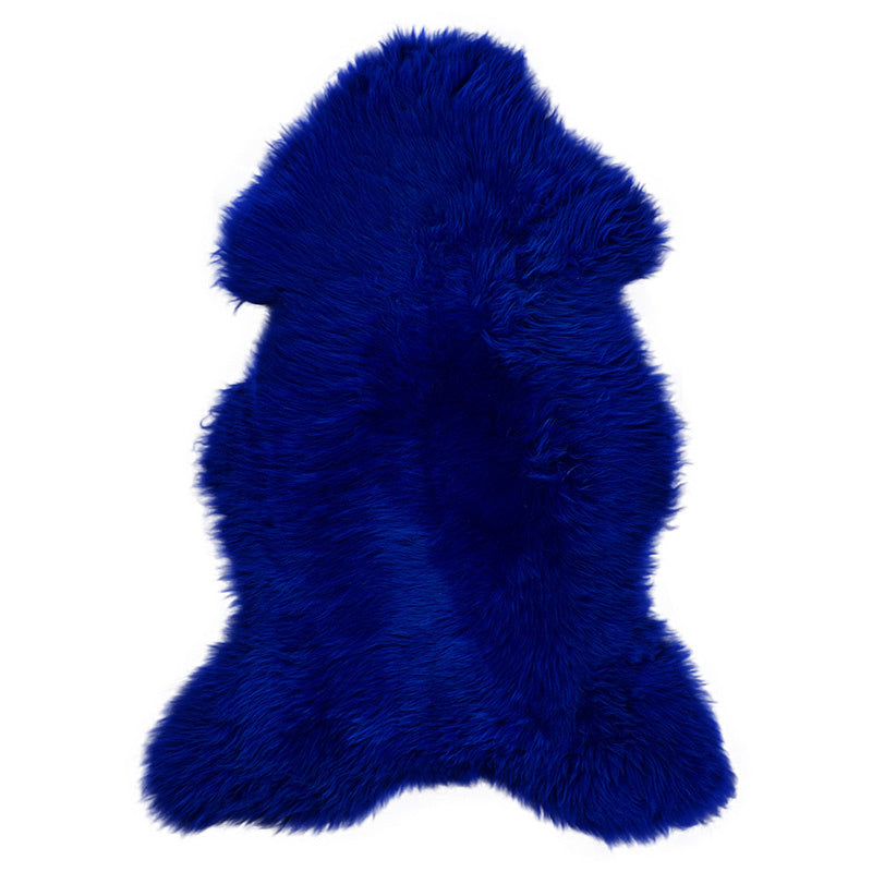 Blue Sheepskin - Floor Rug