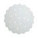 Round Kids Room Rug - Cloudy Dots Mint