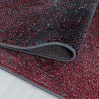 Modern floor rug - Optimism Breeze Red