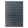 Low-pile floor rug - Smoothly Weave Grey/White