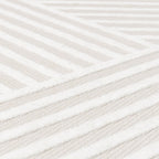 Modern Rug - Nori Lines White