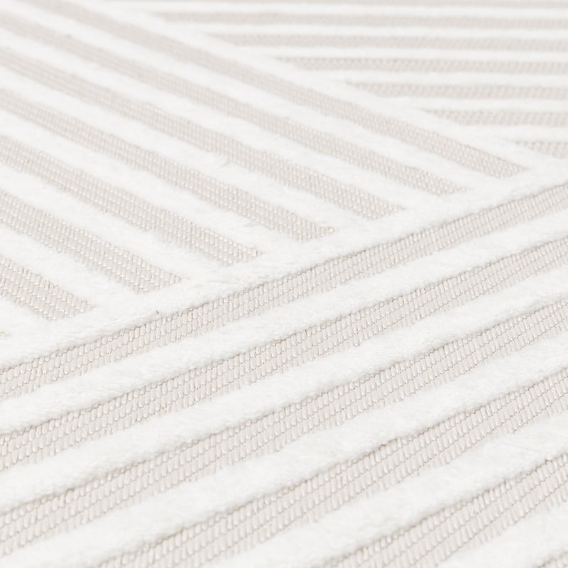 Modern Rug - Nori Lines White