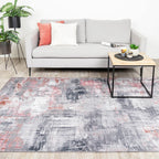 Modern Rug - Strength Red/Pink