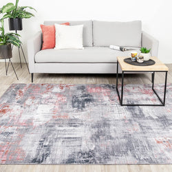 Modern Rug - Strength Red/Pink
