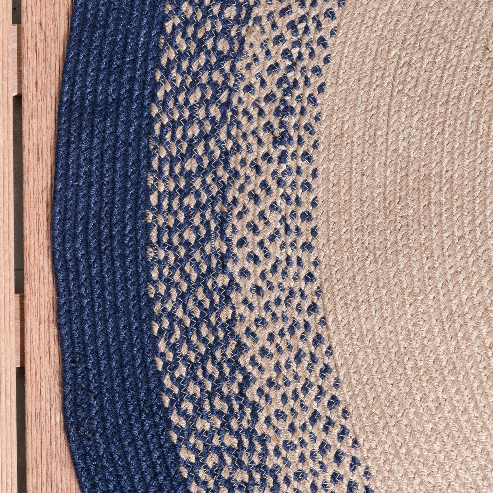 Round Indoor Outdoor Rug - Florence Blue