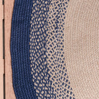 Round Indoor Outdoor Rug - Florence Blue