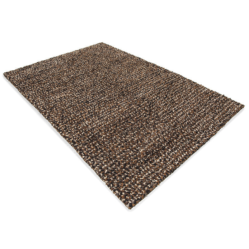 Wool rug - Halette Black/Grey
