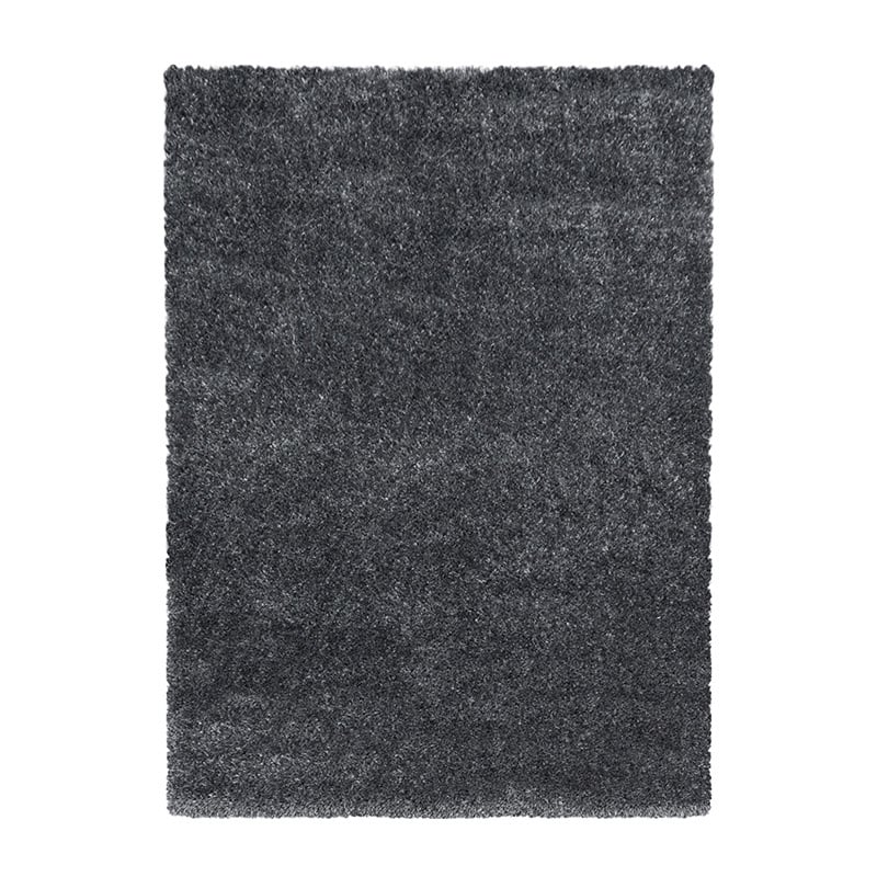 High pile floor rug - Blushy Dark Grey