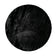 Round High Pile Rug - Comfy Supreme Black