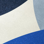 Geometric Rug – Swing Circles Blue
