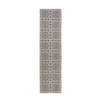 Outdoor runner - Varano Casablanca Black/White