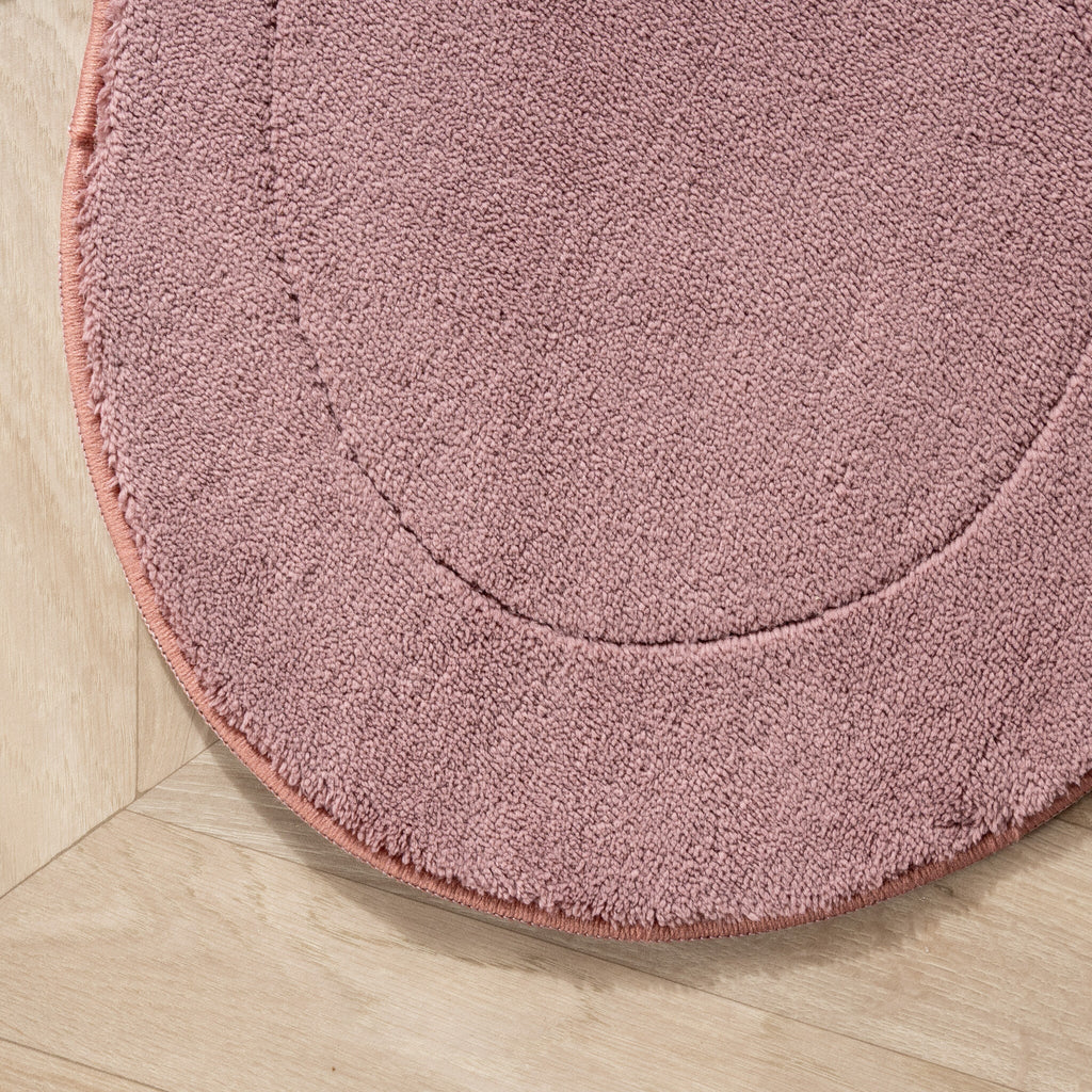 Washable Children’s Rug – Coco Butterfly Dark Pink