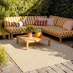 Outdoor Rug - Summer Retro Yellow