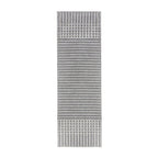 Washable runner - Elto Stripe Grey