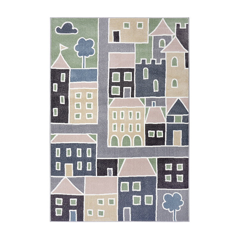 Children's Floor Rug - Twan House Multicolor