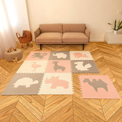 Foam Puzzle Mat XL - Lio Africa Pink