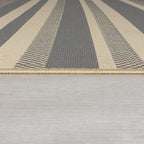 Retro Outdoor Rug - Floreno Noto Grey