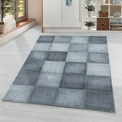 Modern floor rug - Optimism Block Silver/Grey