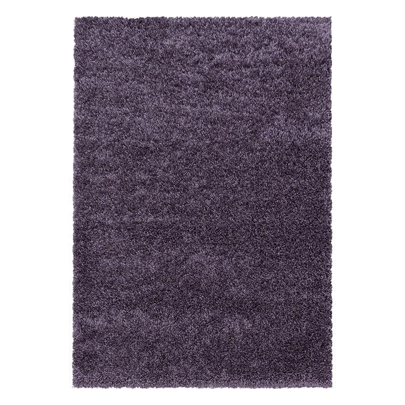 High-pile floor rug - Softy Purple