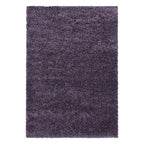 High-pile floor rug - Softy Purple