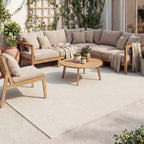 Outdoor Rug - Malta Melange Cream