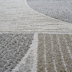 Round Modern Floor Rug - Verwood 6191