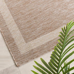 Balcony Rug - Sierra Border Beige/Cream